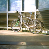 titanium bike foto