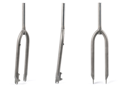 titanium MTB fork