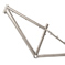 hybrid titanium bicycle frame