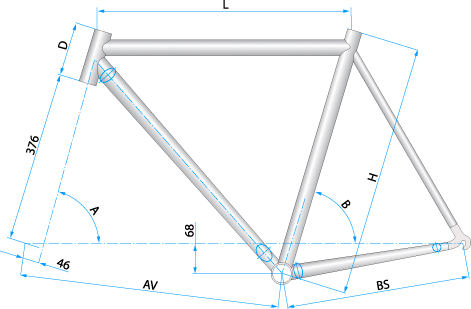 titanium frame RC